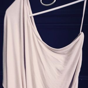 One Shoulder sexy shirt